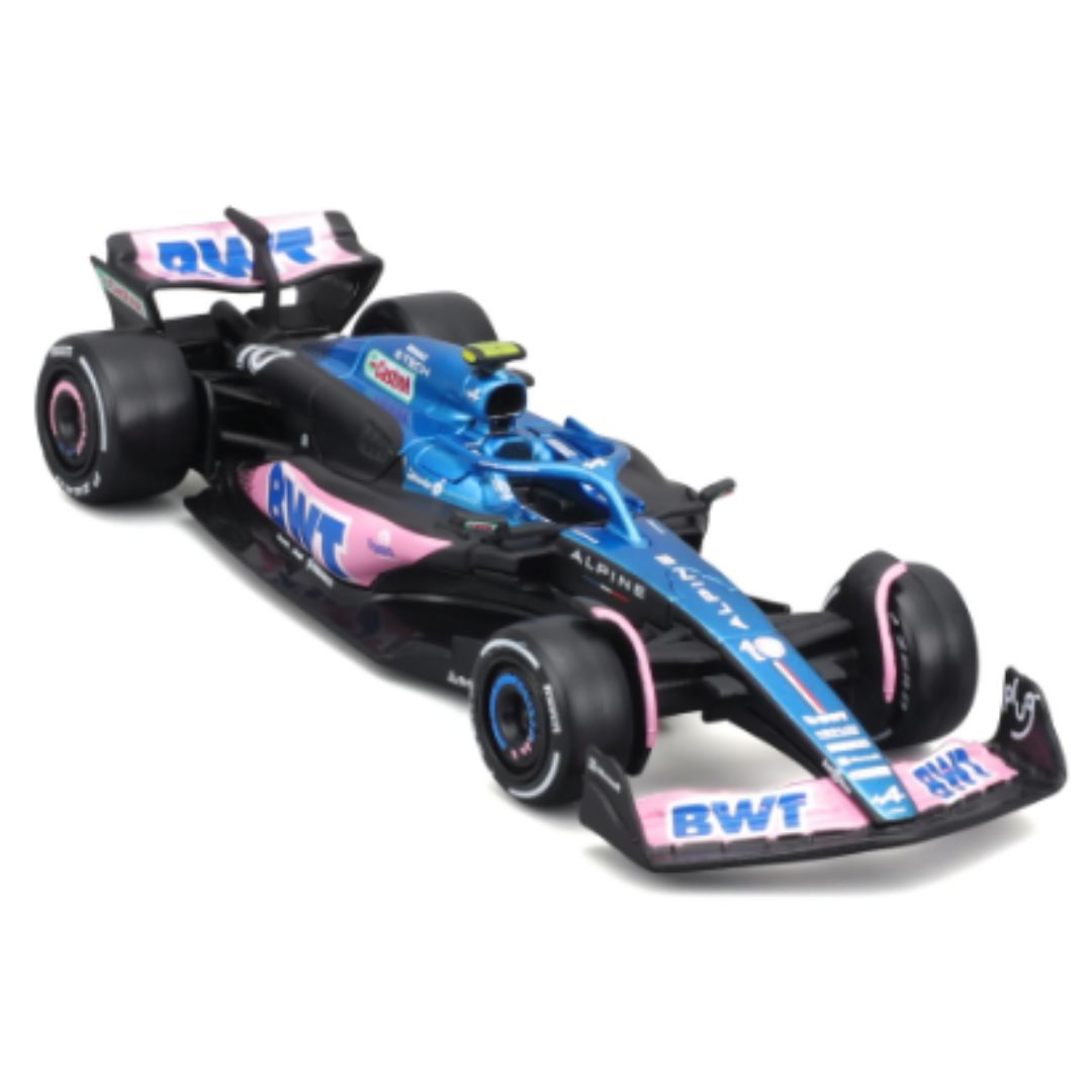 Bburago Alpine BWT A523 #31 Esteban Ocon F1 Team 1:43 Die-Cast Scale Model