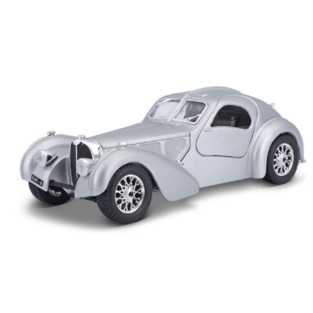 Bburago Bugatti Atlantic Silver - 1:24