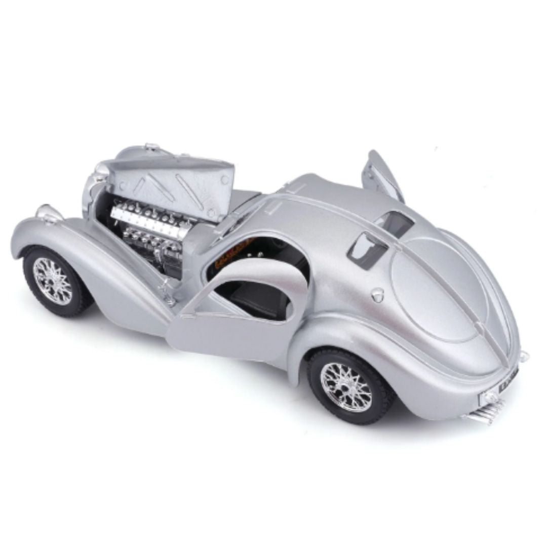 Bburago Bugatti Atlantic Silver - 1:24