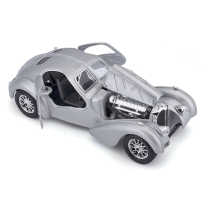 Bburago Bugatti Atlantic Silver - 1:24