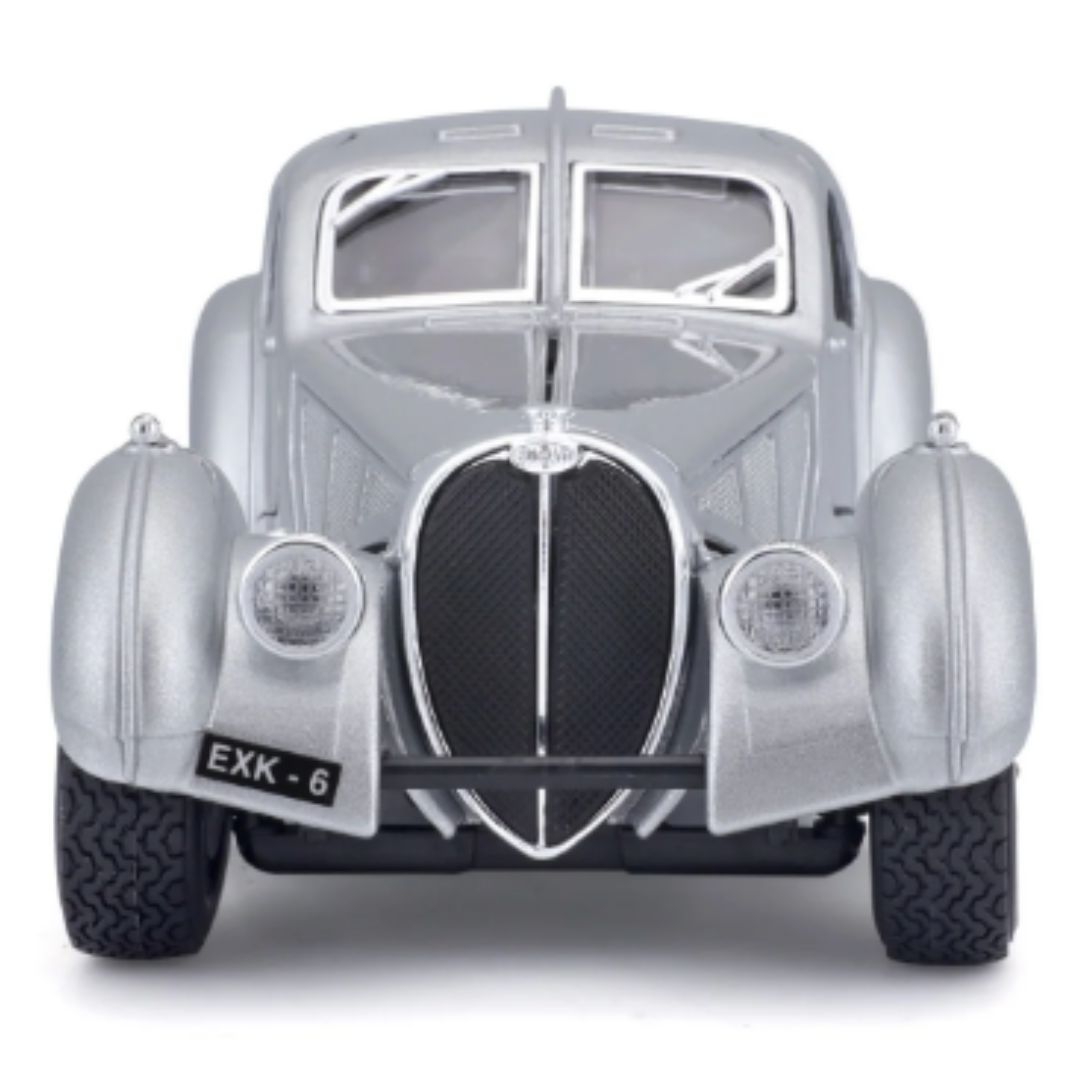 Bburago Bugatti Atlantic Silver - 1:24