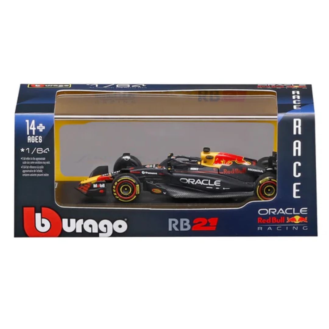 Bburago: F1 Oracle Red Bull Racing RB21 #01 Max Verstappen (Scale