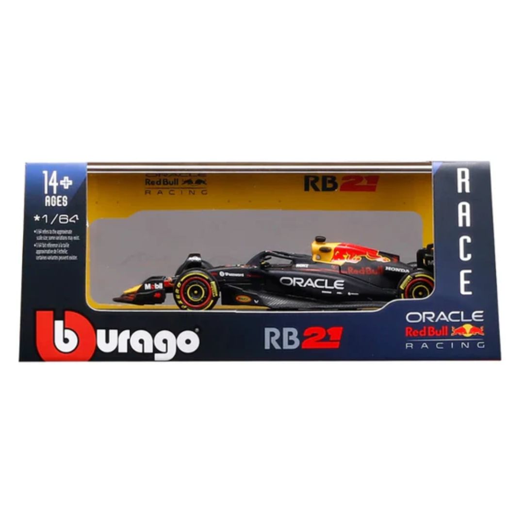 Bburago: F1 Oracle Red Bull Racing RB21 #01 Max Verstappen (Scale