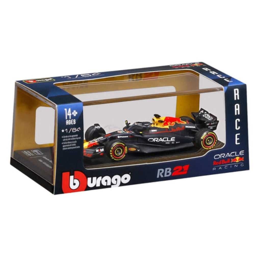 Bburago: F1 Oracle Red Bull Racing RB21 #01 Max Verstappen (Scale 1:64)
