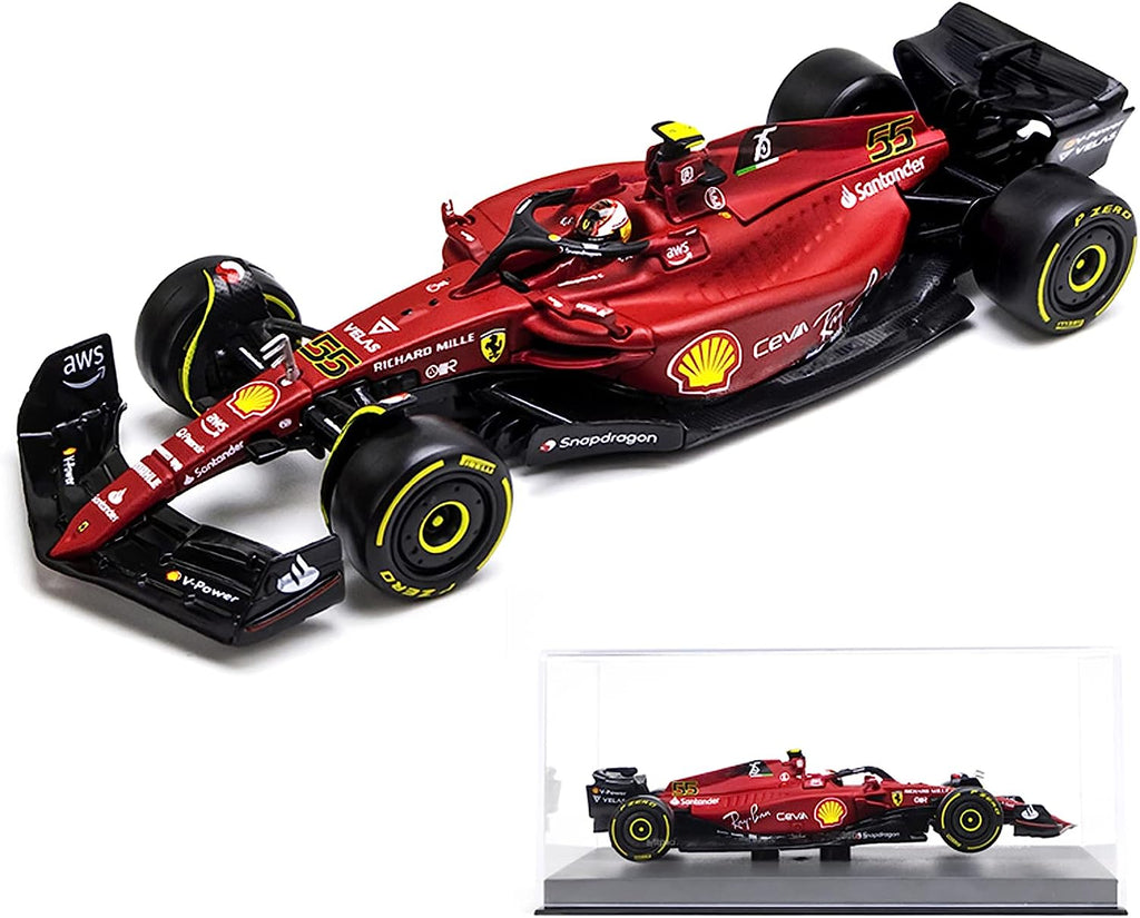 2022 Ferarri F1-75 #55 Carlos Sainz Scale (Scale 1:43) | Bburago
