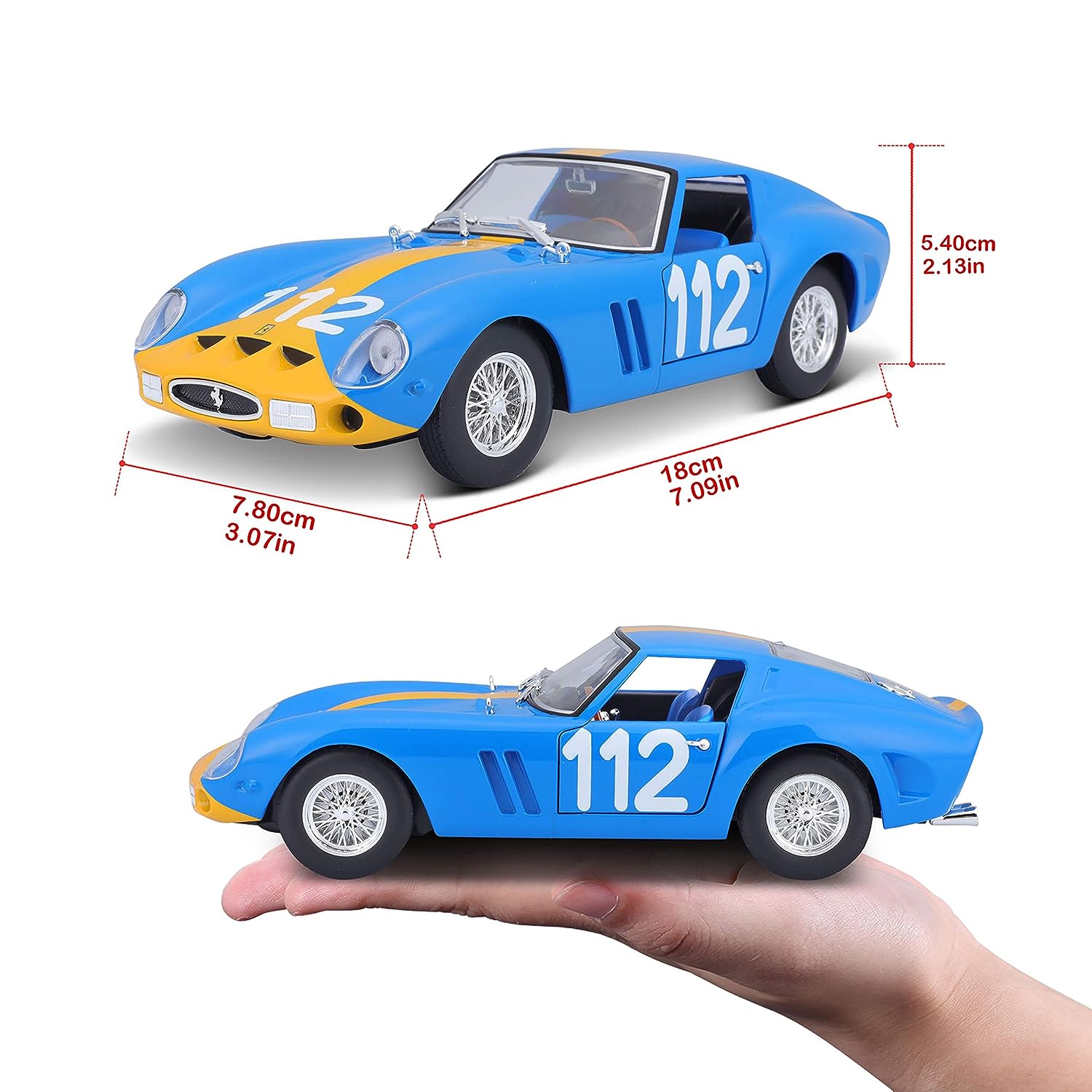 Rare Ferrari 250 LM Burago 1/24 - Collection Rare Ferrari 250 LM Burago 1/24 - Collection