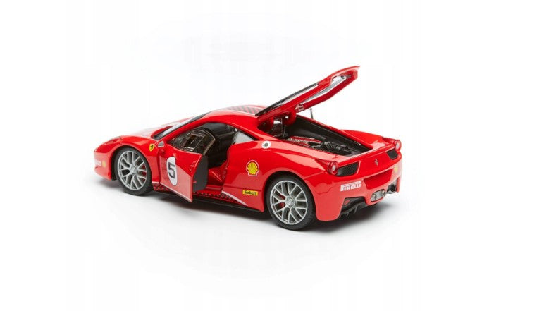 Ferrari 458 Challenge Die-Cast Scale Model (Scale 1:24) | Bburago