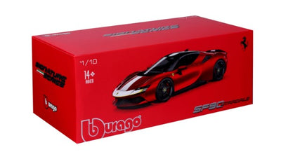 Bburago Ferrari Signature - SF90 Stradale Assetto Fiorano - 1:18 Die-Cast Scale Model