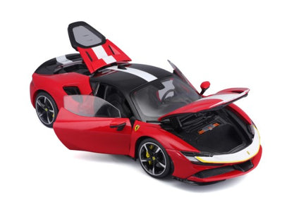 Bburago Ferrari Signature - SF90 Stradale Assetto Fiorano - 1:18 Die-Cast Scale Model