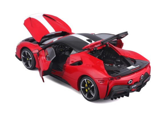 Bburago Ferrari Signature - SF90 Stradale Assetto Fiorano - 1:18 Die-Cast Scale Model