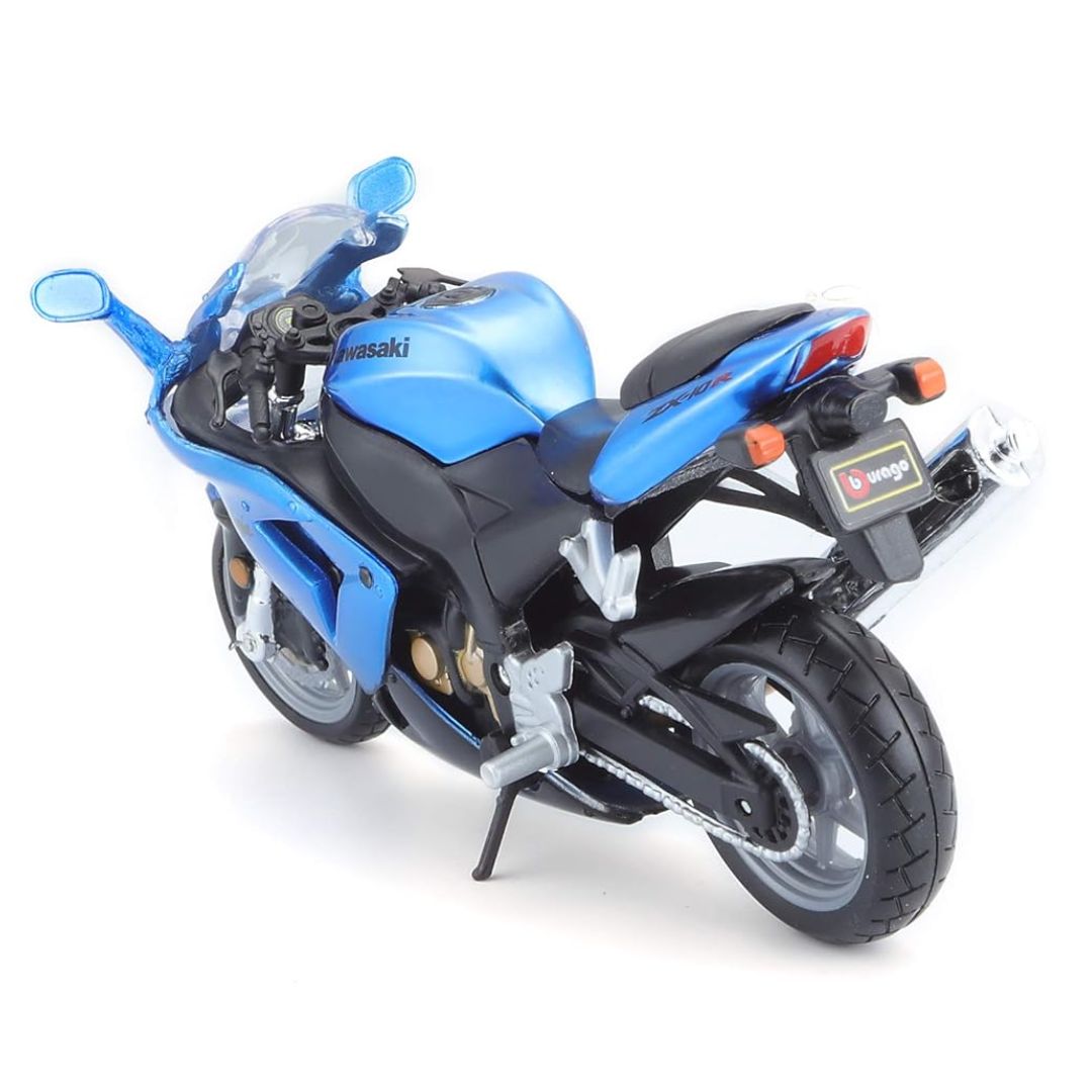 Bburago: Kawasaki Ninja ZX-10R - Blue 1:18 – Krazy Caterpillar