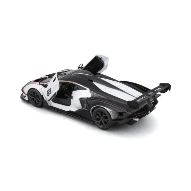 Bburago: Lamborghini Essenza SCV12 - #12 White/Black