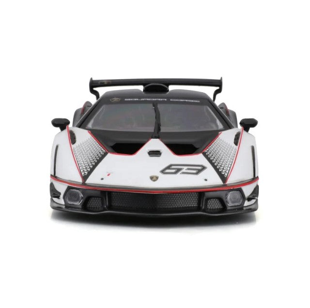 Bburago: Lamborghini Essenza SCV12 - #12 White/Black