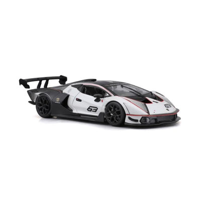 Bburago: Lamborghini Essenza SCV12 - #12 White/Black