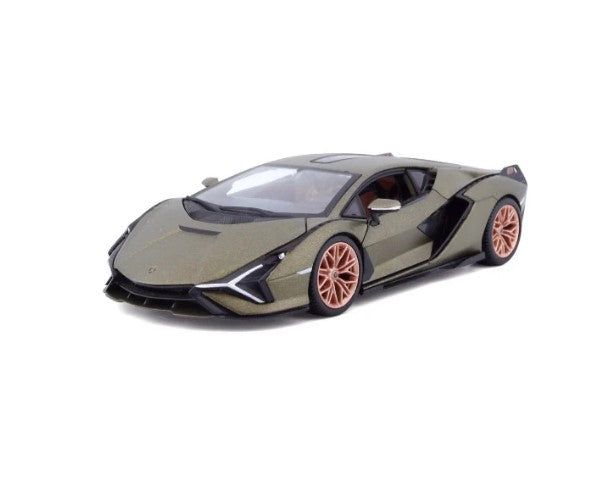 Bburago  Lamborghini Sin FKP 37 Green 1:24 Die-Cast Scale Model