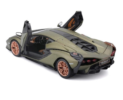 Bburago  Lamborghini Sin FKP 37 Green 1:24 Die-Cast Scale Model