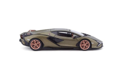 Bburago  Lamborghini Sin FKP 37 Green 1:24 Die-Cast Scale Model