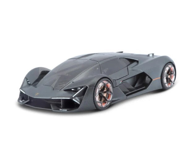 Bburago Lamborghini Terzo Millennio Mat Grey - 1:24 Die-Cast Scale Model