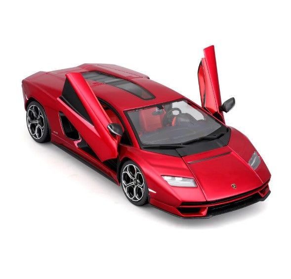 Bburago - Lamborghini Countach LPI 800-4 Red 1:24 Die-Cast Scale Model