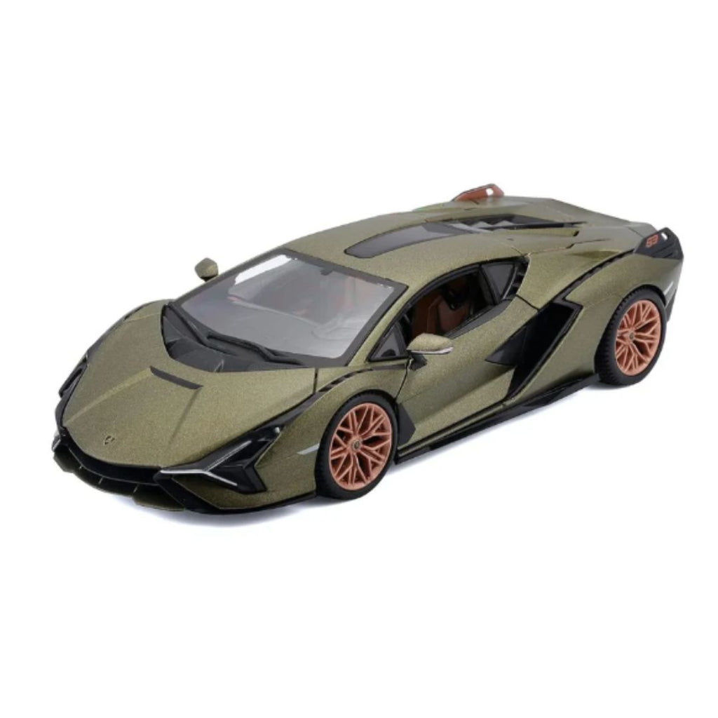 Bburago: Lamborghini Sian FKP 37 - Green (Scale 1:64)