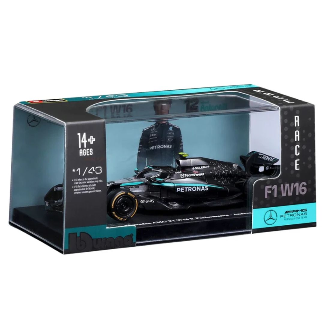 2025 Mercedes-AMG F1 W16 E Performance #12 Kimi Antonelli Bburago 1/43