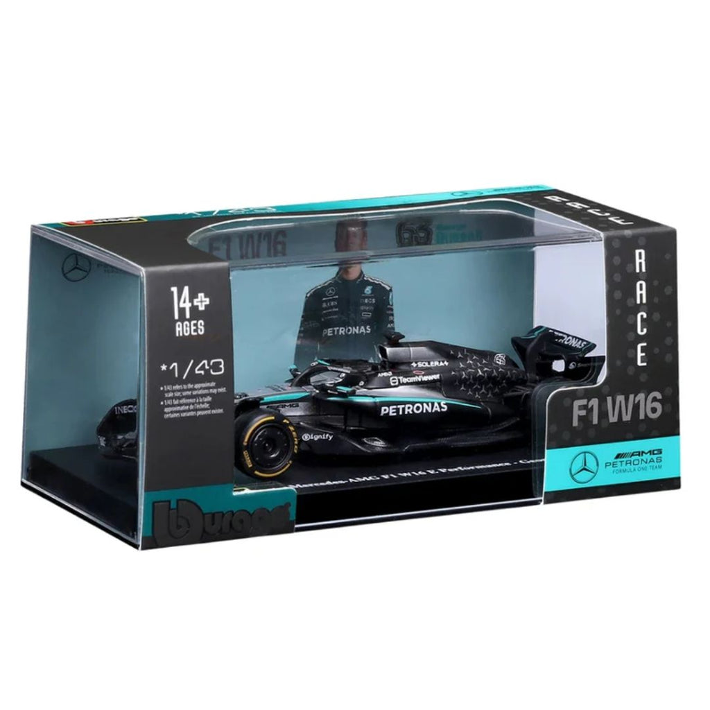 Bburago: Mercedes-AMG F1 W16 E Performance #63 George Russell (Scale 1:43)