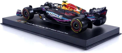 Bburago 2023 Oracle Red Bull Racing RB19 Miami GP #11 Sergio Perez 1:43 Die-Cast Scale Model
