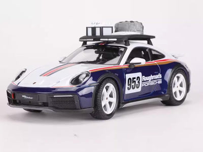 Bburago Porsche 911 Dakar Rally - 1:24 Die-Cast Scale Model