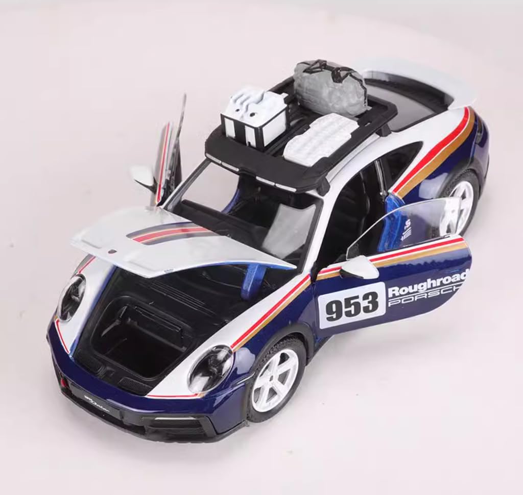 Bburago Porsche 911 Dakar Rally - 1:24 Die-Cast Scale Model