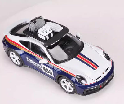 Bburago Porsche 911 Dakar Rally - 1:24 Die-Cast Scale Model