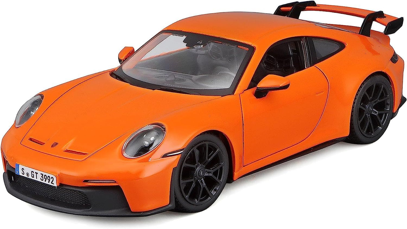 Bburago Porsche 911 GT3 Orange 1:24 Die-Cast Scale Model