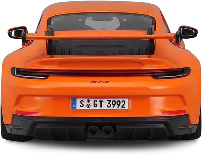 Bburago Porsche 911 GT3 Orange 1:24 Die-Cast Scale Model