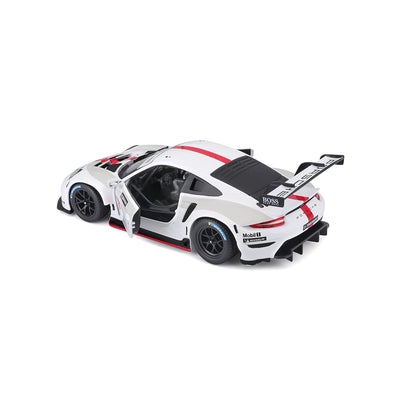 Bburago Porsche 911 RSR White - 1:24 Die-Cast Scale Model