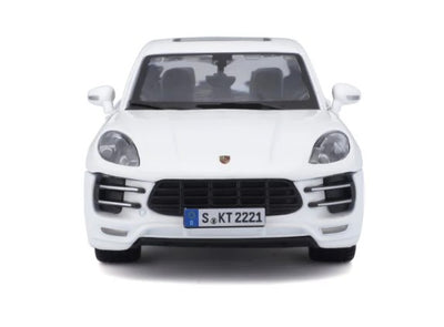 Bburago Porsche Macan White 1:24 Die-Cast Scale Model