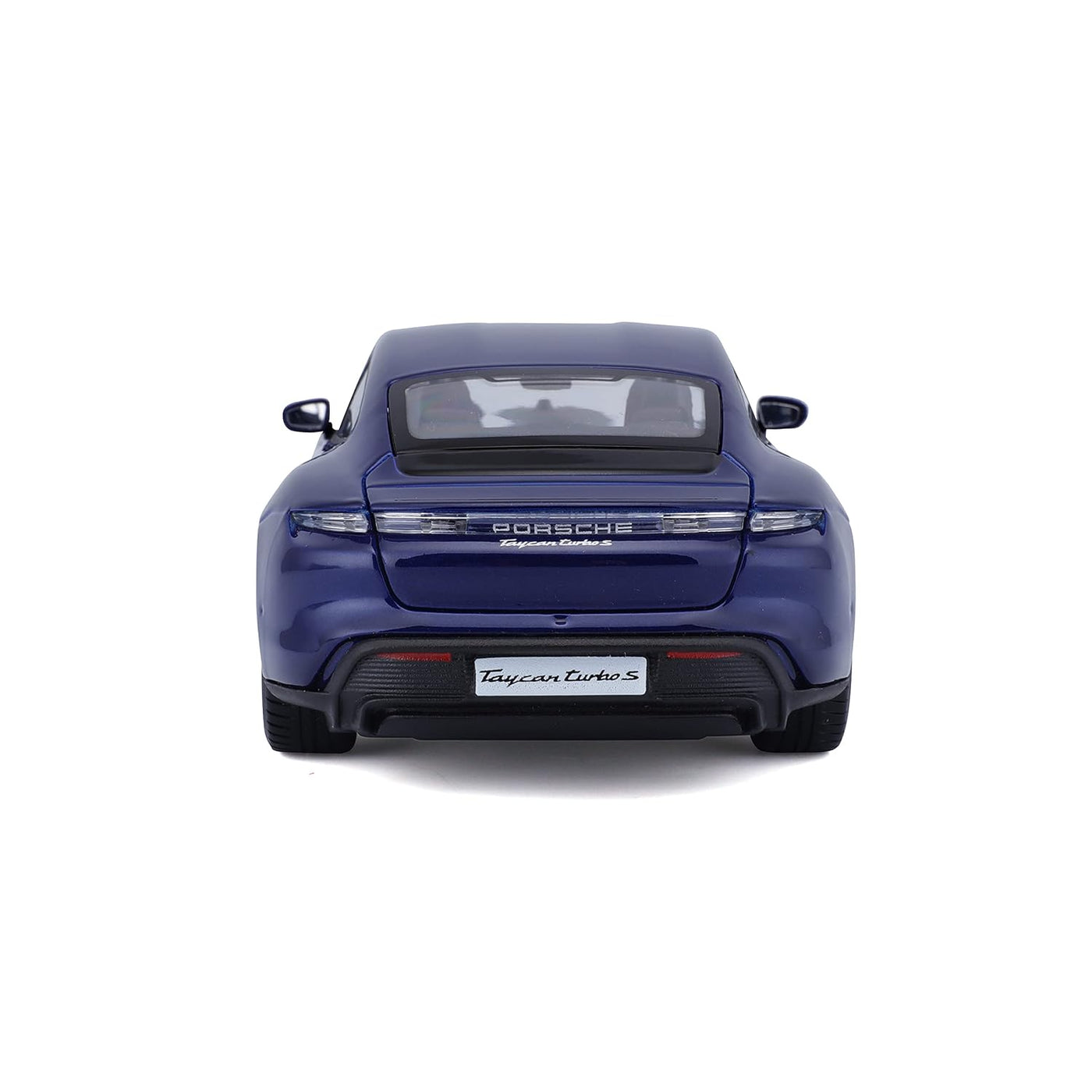 Bburago Porsche Taycan Turbo S Blue - 1:24 Die-Cast Scale Model