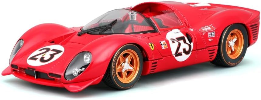 Bburago Racing Ferrari 330 P4 Daytona 1967 1:24 Die-Cast Scale Model