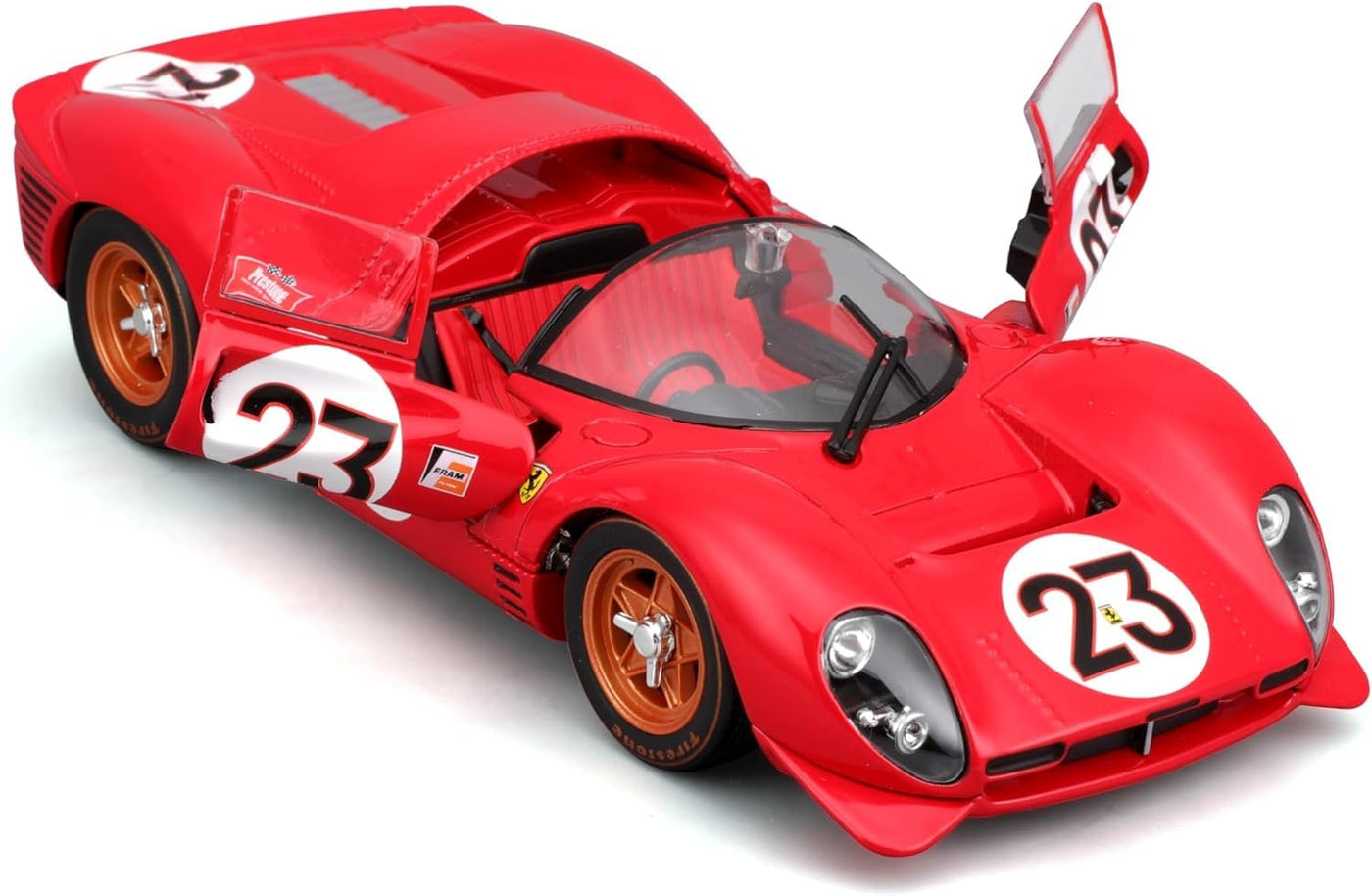 Bburago Racing Ferrari 330 P4 Daytona 1967 1:24 Die-Cast Scale Model