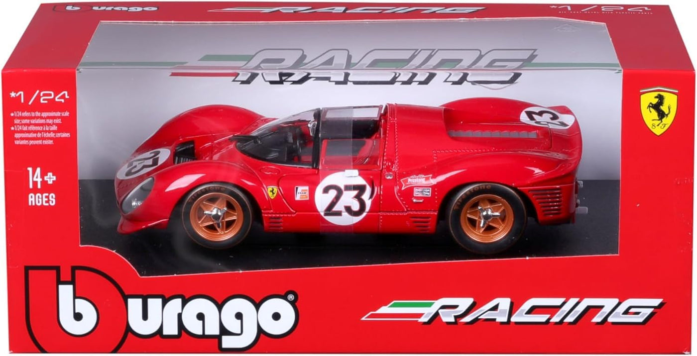 Bburago Racing Ferrari 330 P4 Daytona 1967 1:24 Die-Cast Scale Model