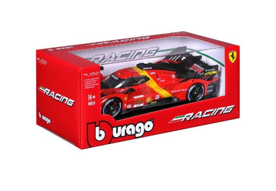 Bburago Racing Ferrari 499P LMH #51 1:24 Die-Cast Scale Model