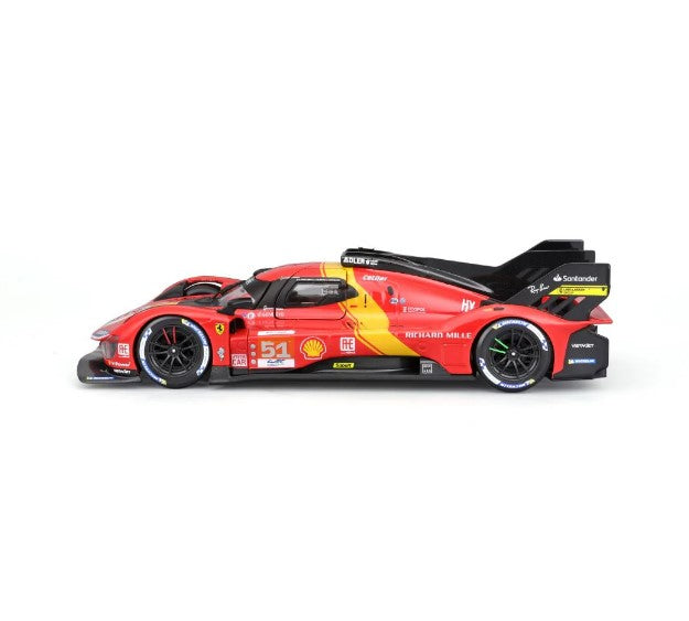 Bburago Racing Ferrari 499P LMH #51 1:24 Die-Cast Scale Model