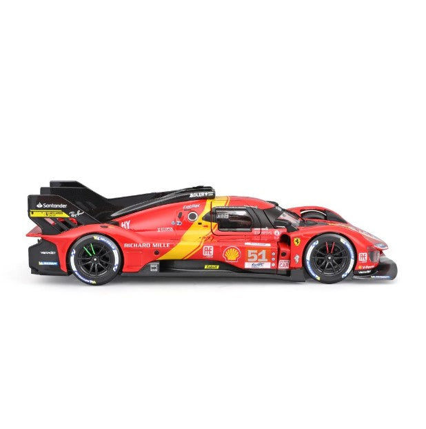 Bburago Racing Ferrari 499P LMH #51 1:24 Die-Cast Scale Model