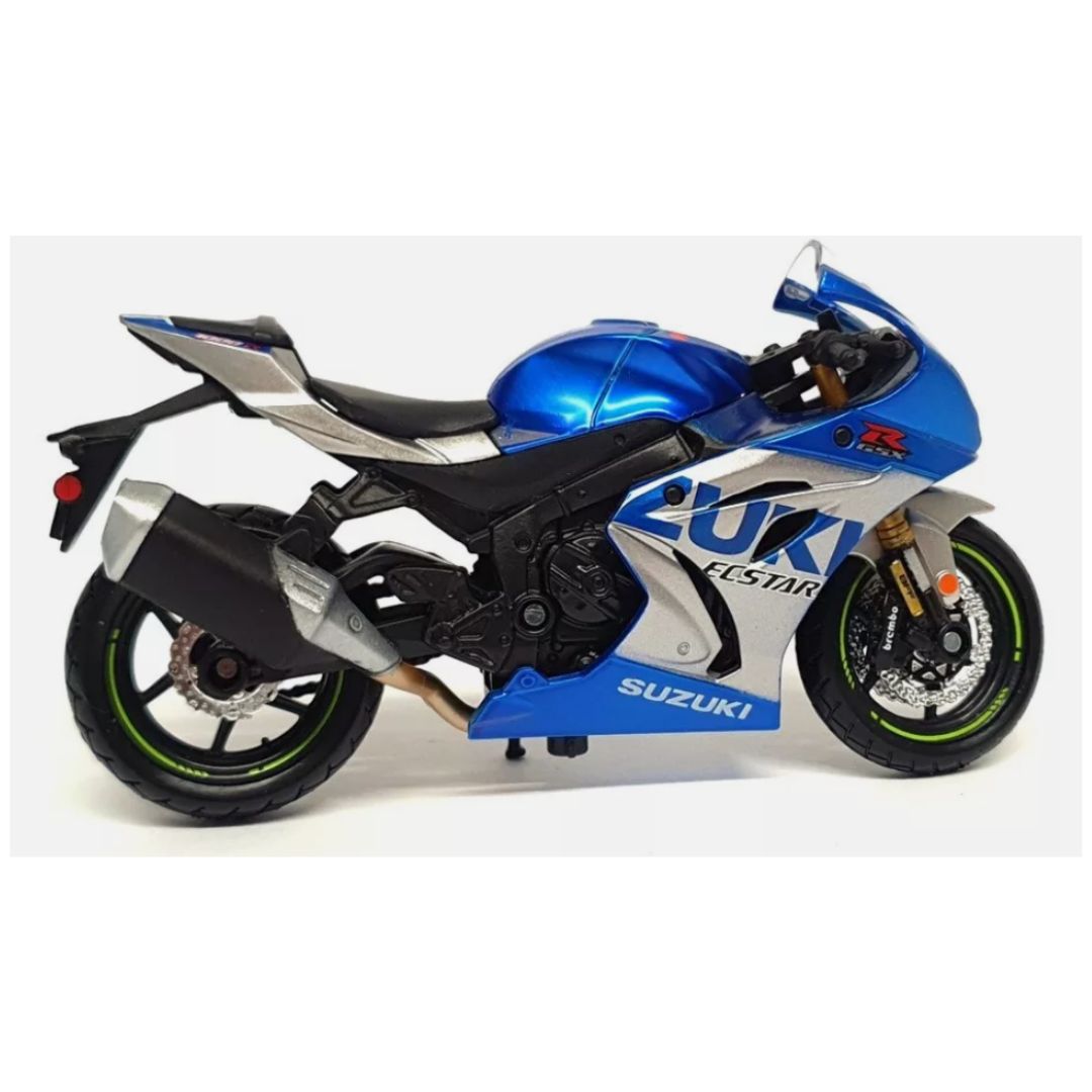 Bburago Suzuki GSX-R1000 R 2021 Blue 1:18