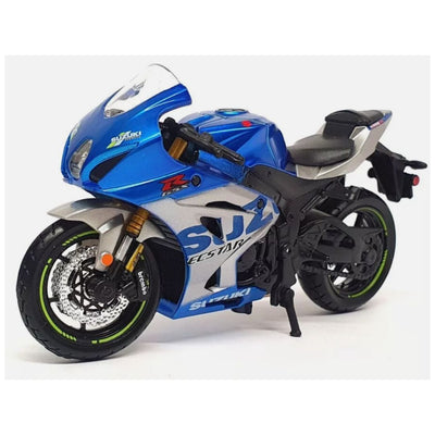 Bburago Suzuki GSX-R1000 R 2021 Blue 1:18