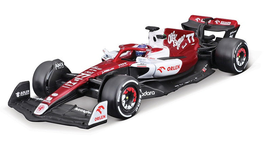 2022 Alfa Romeo F1 Team Orlen C42 #77 Valtteri Bottas (1:43) | Bburago