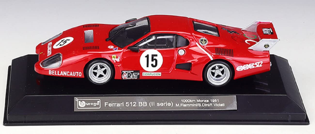 Bburago Ferrari Racing 5120BB ( ll Series ) / 1981 - 1:43 Die-Cast Scale Model