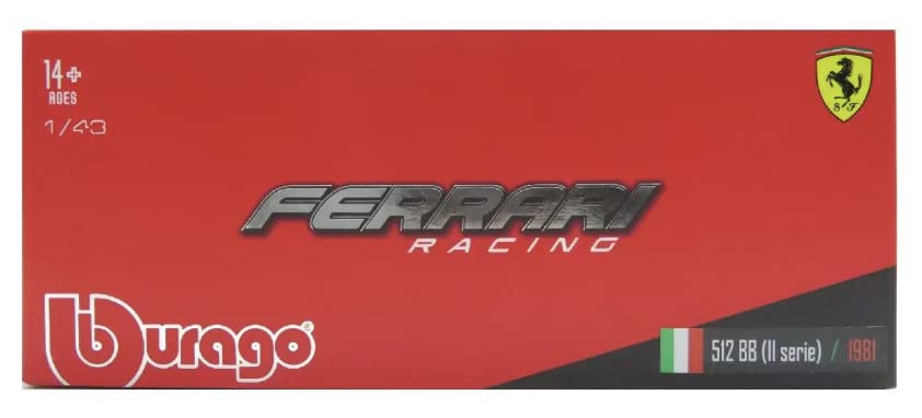 Bburago Ferrari Racing 5120BB ( ll Series ) / 1981 - 1:43 Die-Cast Scale Model