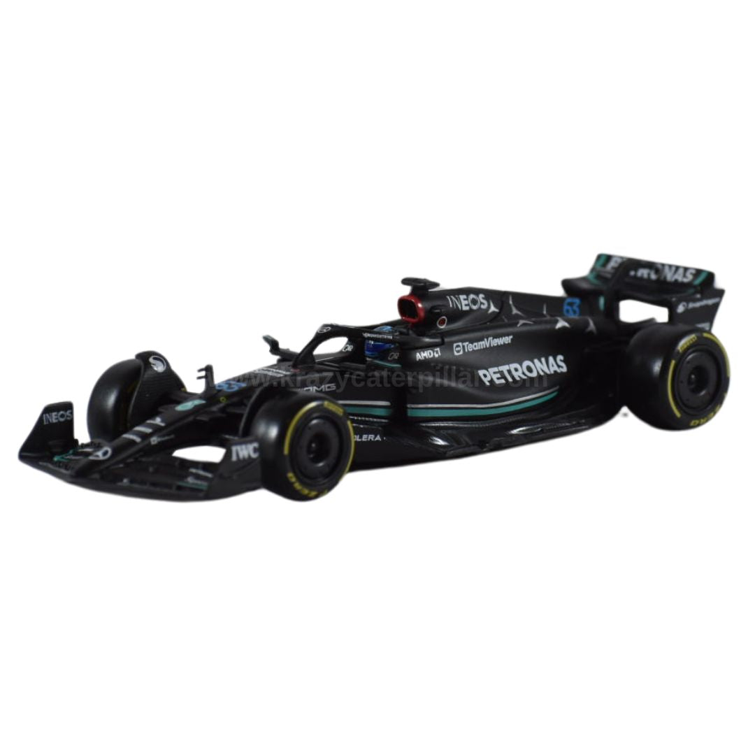 Bburago: 2023 Petronas Mercedes F1 W14 E Performance #63 George Russel Die-Cast Scale Model (1:43)