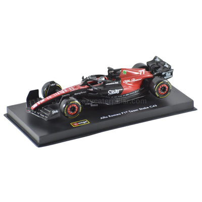 Bburago: 2023 Alfa Romeo FormuLa 1 Team #77 Valtteri Bottas  Die-Cast Scale Model (1:43)