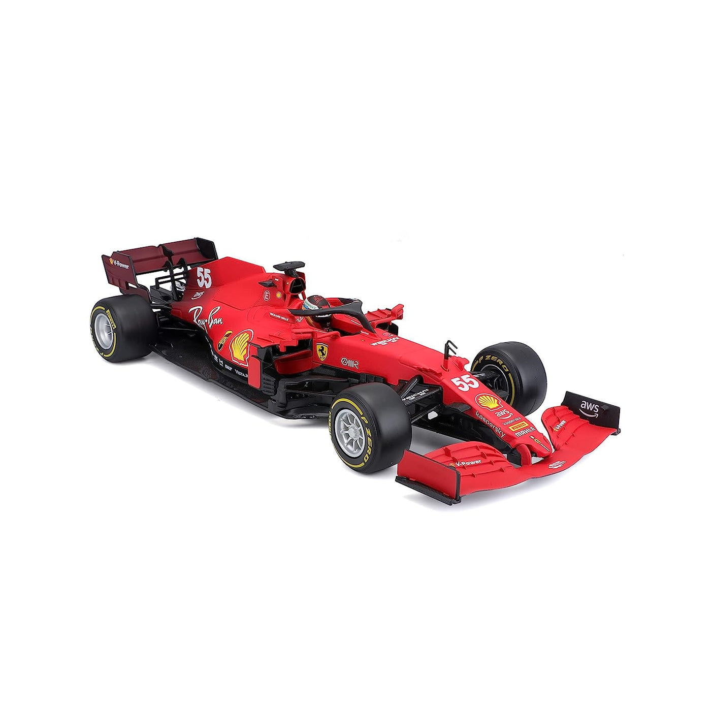 F1 2021 Ferrari SF21 #55 Carlos Sainz - Die-Cast Scale Model (1:18) | Bburago