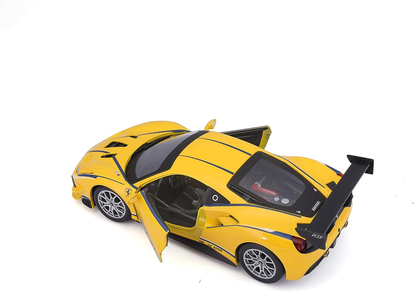 Bburago Ferrari Racing 488 Challenge 1:24 Yellow